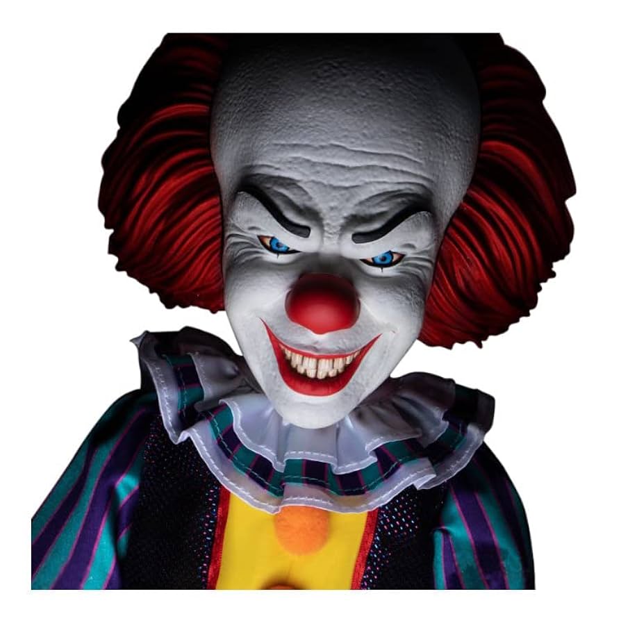 IT ペニーワイズ トーキングフィギュア2体セットMEZCO製 MEZCO イット ペニーワイズ トーキング フィギュア ピエロ TOYZ